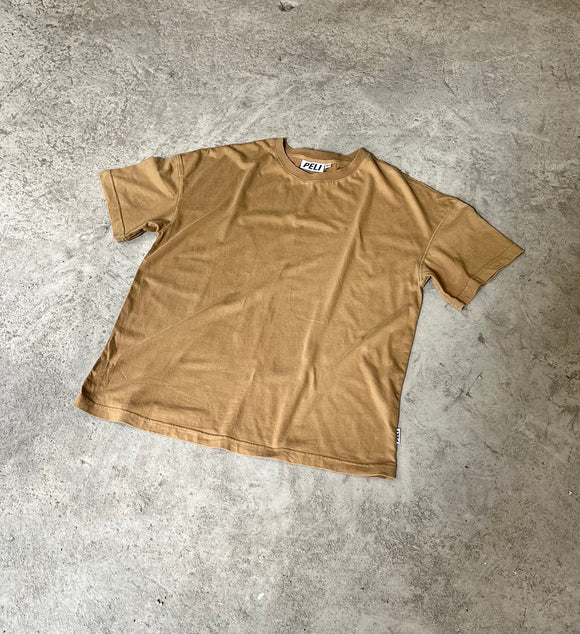 Layer Tee - Washed Beige