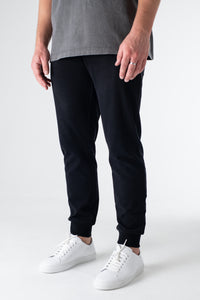 Organic Cotton Joggers - Black