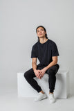 Organic Cotton Joggers - Black
