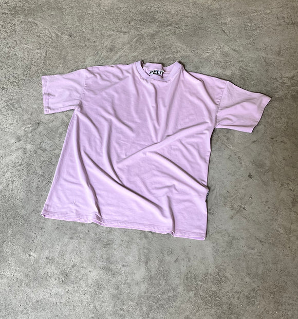 叠层 T 恤 - 水洗紫丁香